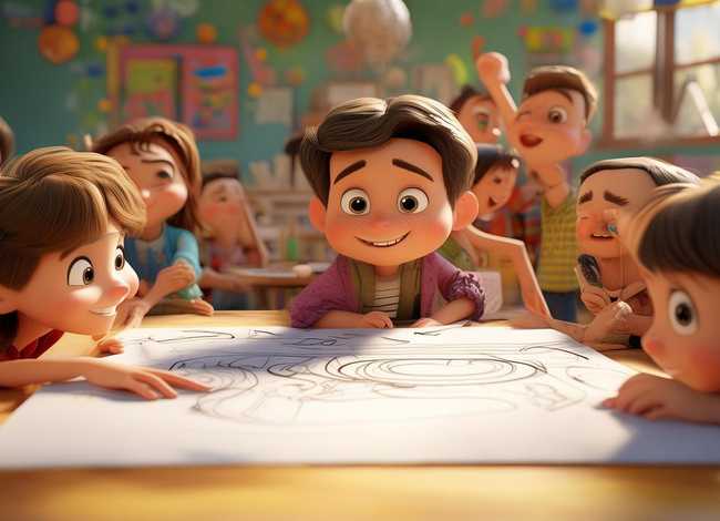 画蛇添足儿童故事剪辑；少儿故事画蛇添足