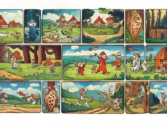 寓言连环画怎么画；关于寓言的连环画怎么画