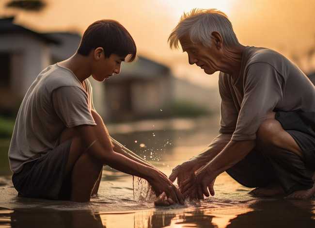 孝的故事50字；关于孝的故事或典故50子字左右