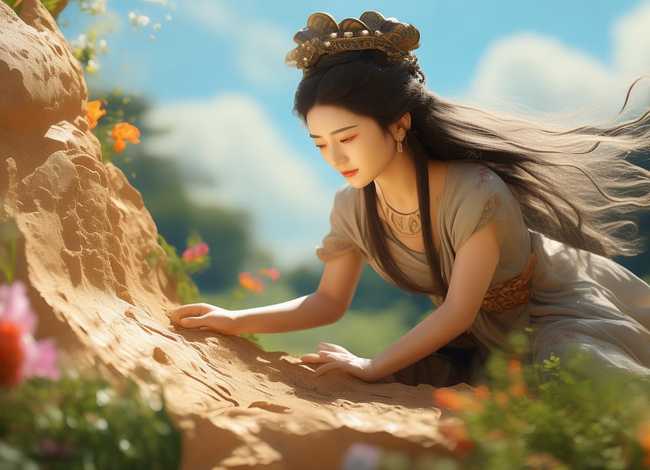 女娲造人的绘本故事视频、女娲造人的绘本故事视频播放