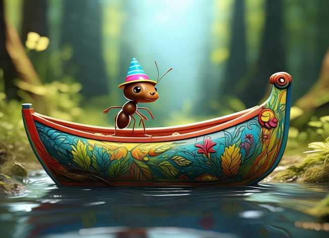 儿童故事小蚂蚁坐小船（小蚂蚁去旅行的故事乘坐的船是什么）