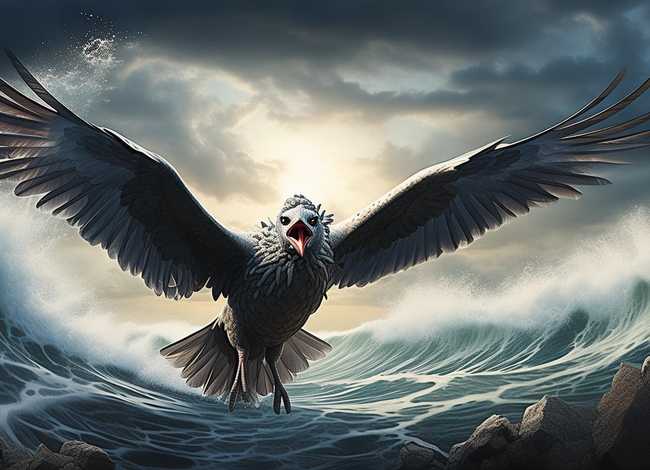 《精卫填海》故事、精卫填海故事图片