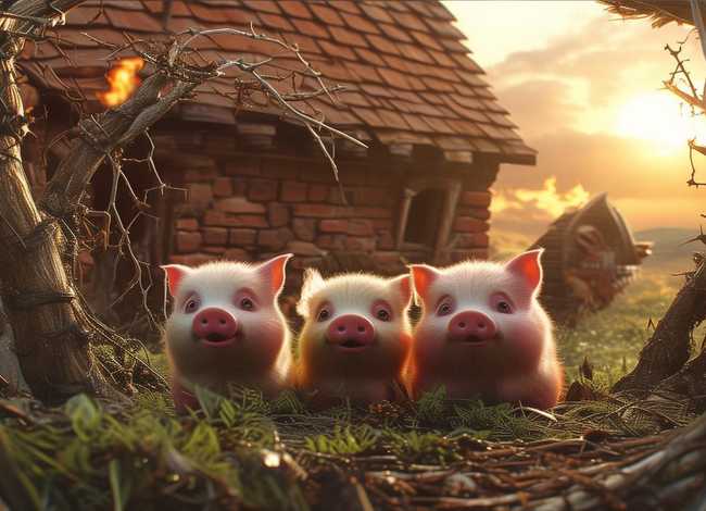 三只小猪故事（三只小猪故事作者是谁）