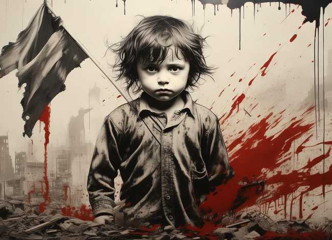 战争 儿童、战争 儿童 海报