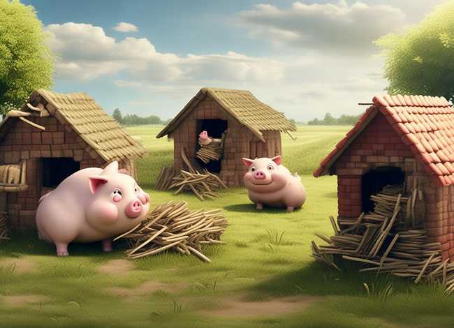 三只小猪盖房子故事完整，三只小猪盖房子故事完整版免费听