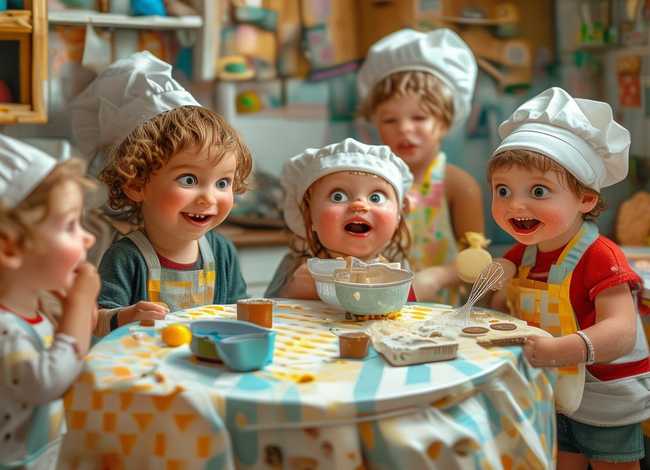 儿童厨房故事大全（幼儿园厨房里的故事）