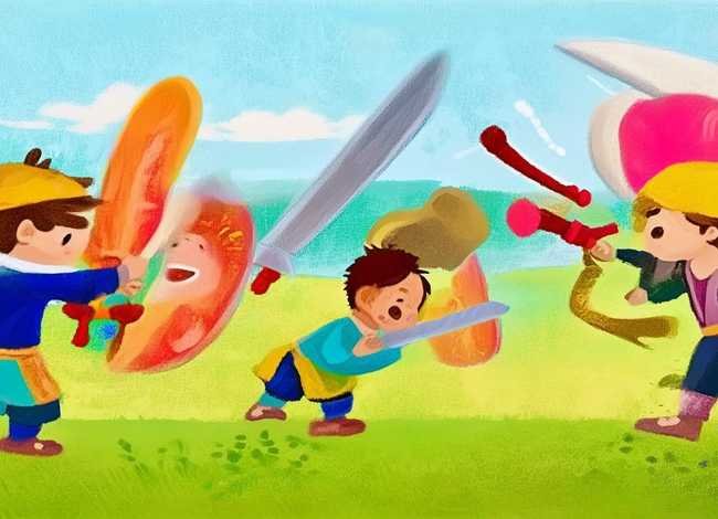 儿童战争故事拼音版、幼儿战争故事