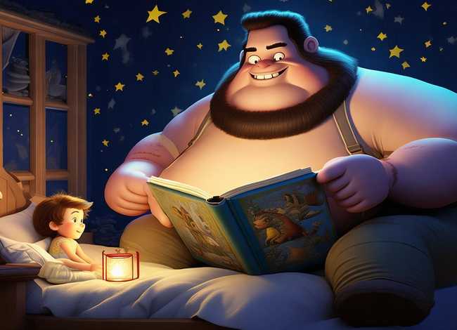 儿童巨人睡前故事，大巨人睡前故事