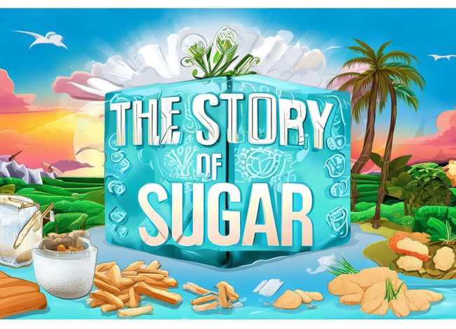 糖的故事海报，糖的故事宣传海报