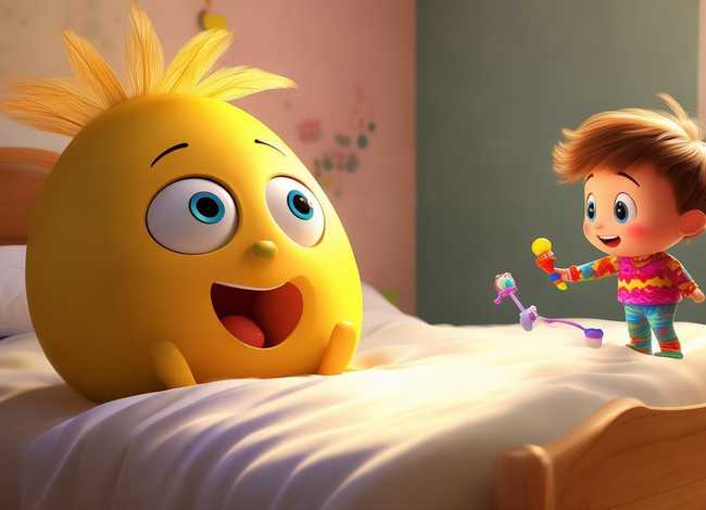 儿童故事一只被吵醒的鸡蛋、一颗被吵醒的鸡蛋