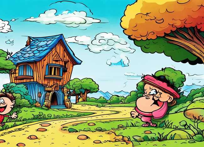 儿童连环画图片4张可打印免费 儿童连环画图片2张