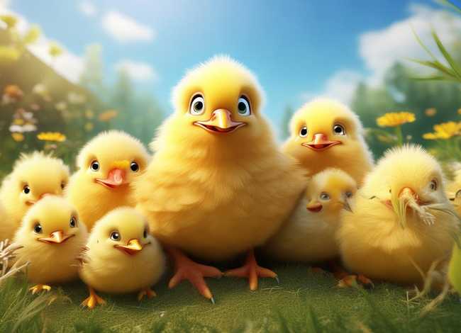 小鸡的故事儿歌，小鸡的故事儿歌视频