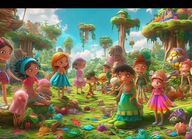 女生儿童动画故事，女生儿童动画片大全