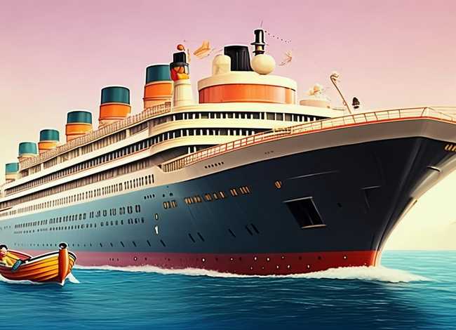 儿童关于大轮船的故事；关于大轮船和小船的故事