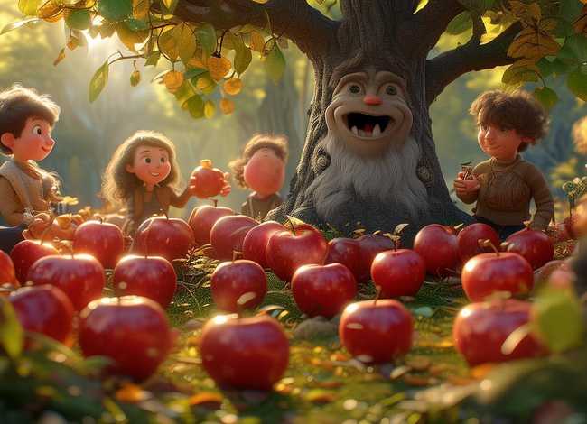 儿童故事大苹果 大苹果的故事告诉我们什么道理