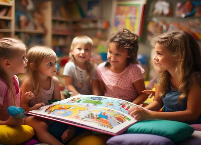 儿童故事朗读视频模板；幼儿故事朗读视频