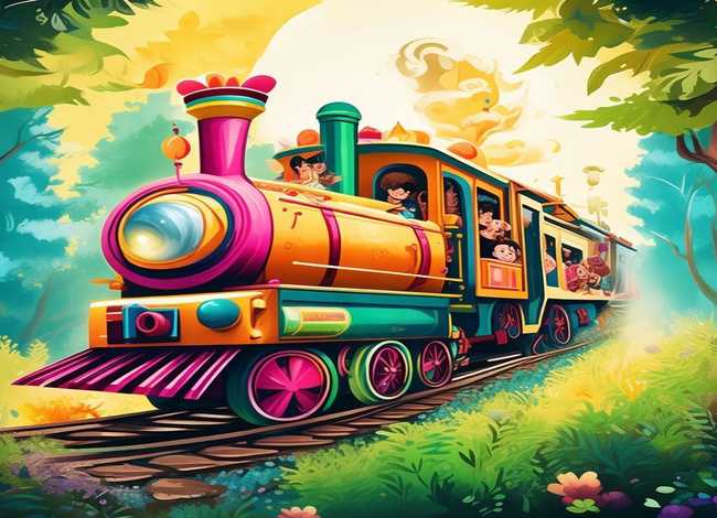 火车的故事儿童演讲；讲述火车的故事
