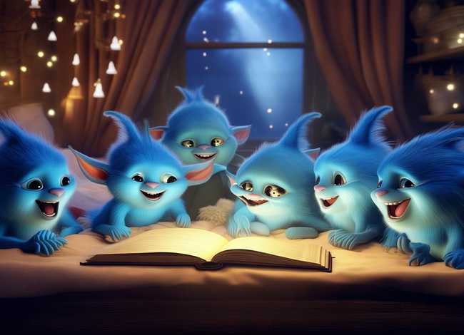 儿童睡前故事蓝精灵（蓝精灵睡前故事阅读）