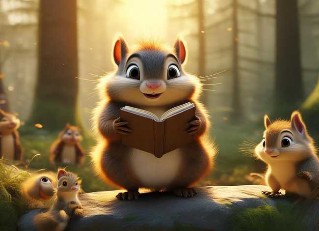 小松鼠讲故事视频（小松鼠讲故事视频播放）