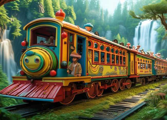 坐着火车去探险绘本（坐火车去探险绘本故事读后感）