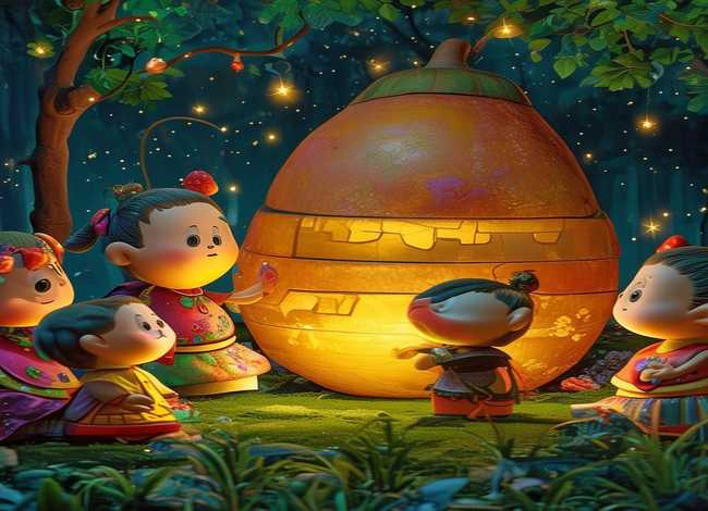 葫芦娃的故事儿童版睡前故事mp3 - 葫芦娃儿童故事mp3有声版