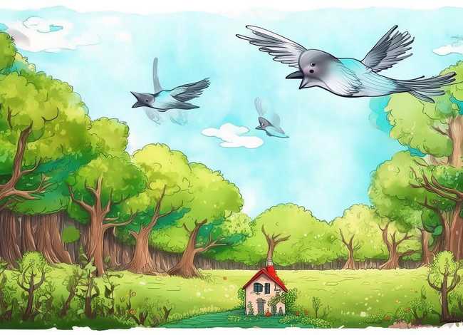 燕子的绘本故事，燕子的绘本故事图片