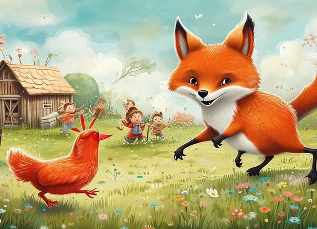 儿童故事狐狸偷鸡（幼儿故事狐狸偷鸡）