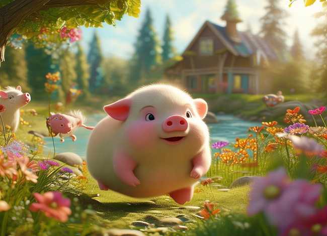 小猪儿童故事1000字、小猪幼儿故事