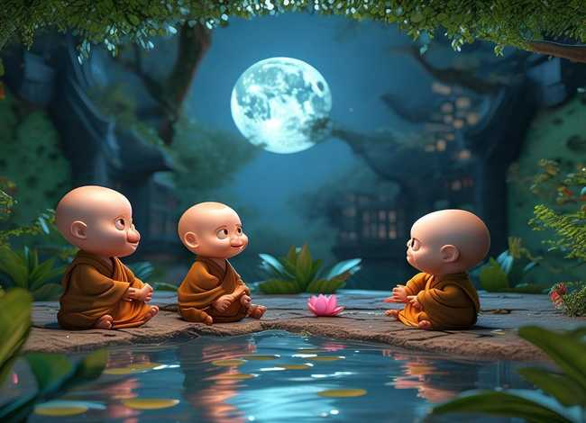三个小和尚儿童睡前故事；三个和尚 睡前故事