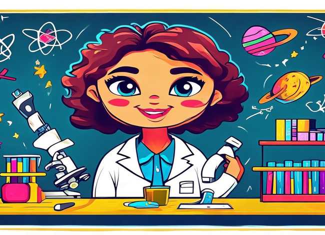 女科学家的故事儿童版，女科学家的故事手抄报