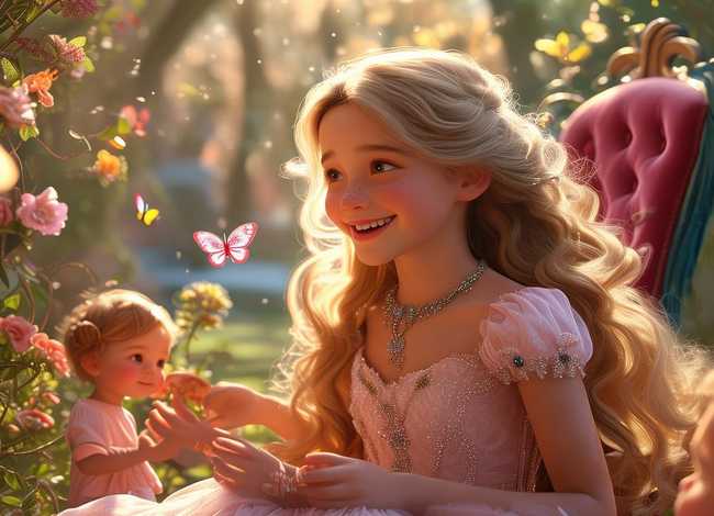 儿童故事小公主学说甜甜话 关于小公主的故事甜甜的