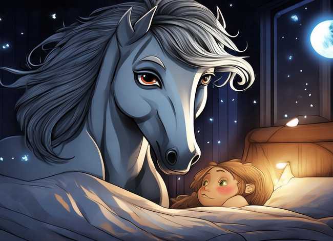 马的儿童睡前故事、关于马的睡前故事