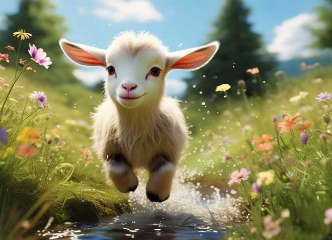 山羊幼儿故事，山羊幼儿故事视频
