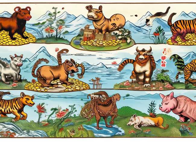 十二生肖故事图片(十二生肖故事图片和文字完整) 十二生肖故事图片(十二生肖故事图片和文字完整)