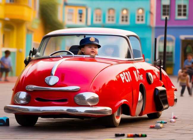 儿童警车的故事 - 关于警车的幼儿故事