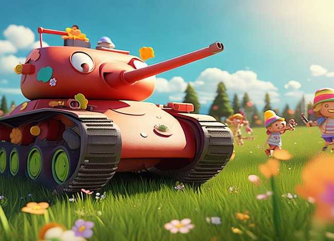 关于坦克的儿童小故事 - 讲一个关于坦克的儿童故事