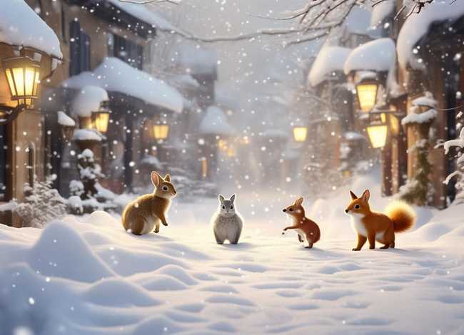 小故事下雪了（故事下雪了小动物的故事下雪）