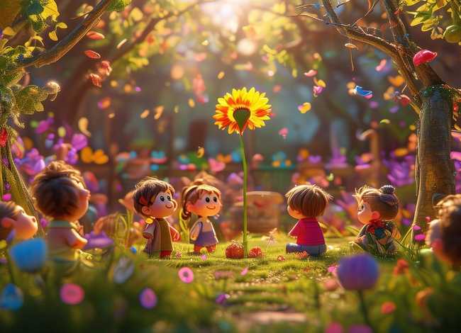 小花故事儿童书（小花朵故事在线听）