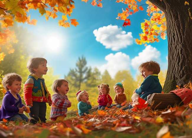 秋天的故事儿童故事 - 秋天的故事 幼儿