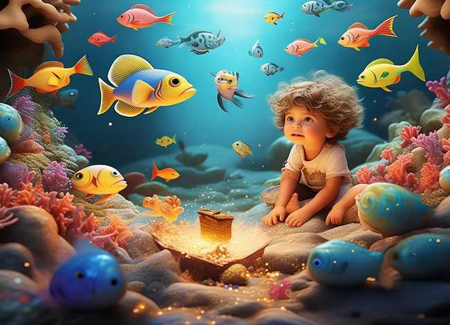 儿童鱼的故事 - 有关鱼的幼儿故事