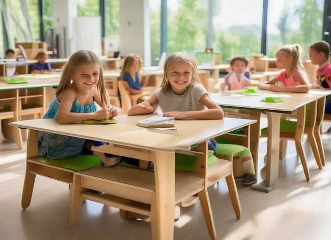 环保儿童学习桌椅；什么牌子儿童桌椅环保