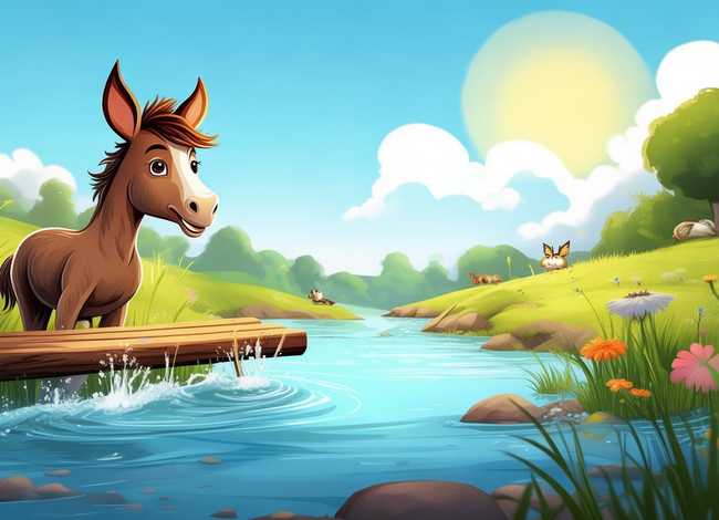 小马过河的故事完整版;小马过河的故事完整版二年级 小马过河的故事完整版;小马过河的故事完整版二年级