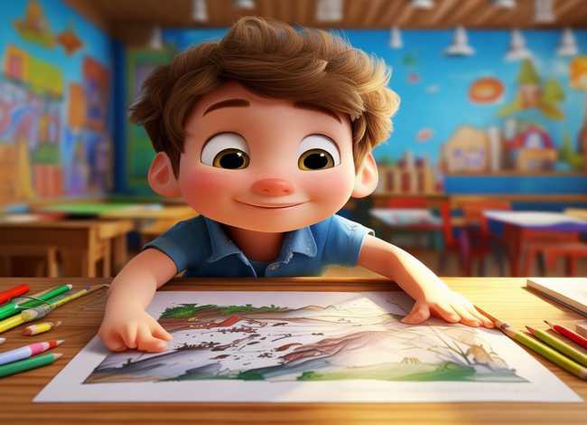 故事插画小学生 故事插画小学生怎么画