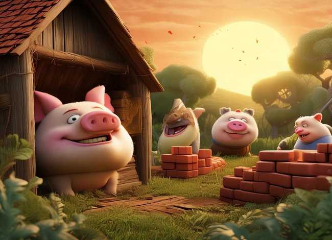 三只小猪故事的故事（三只小猪故事的故事内容）