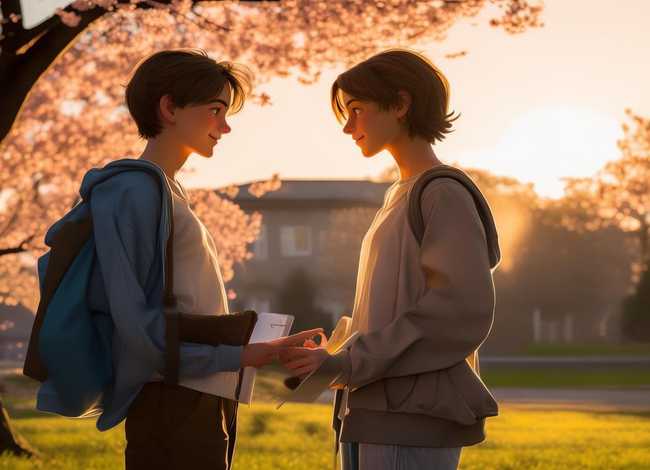 简短校园爱情故事 - 简短校园爱情故事100字