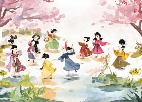 下山舞蹈儿童版古风、下山舞蹈儿童版古风图片