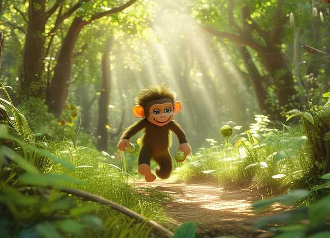 儿童故事大全猴子下山，幼儿故事大全短篇小猴子下山