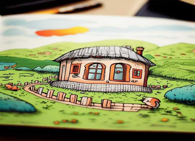 绘本故事带图简笔画（绘本故事带图简笔画带房子的）