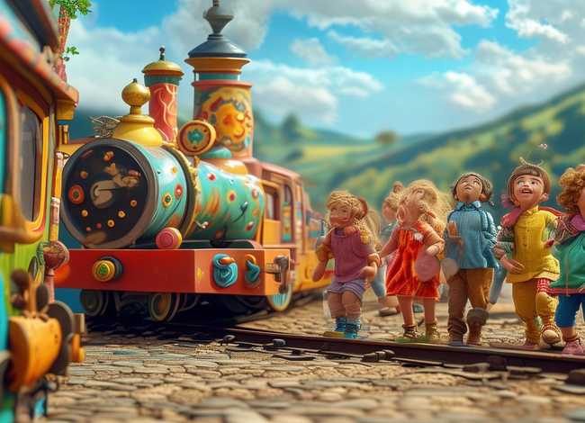 火车的幼儿故事；火车的幼儿故事视频
