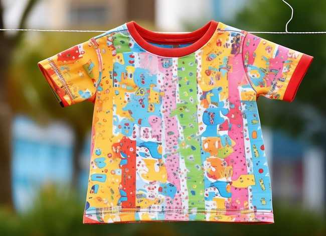 儿童t恤衫、儿童t恤衫的裁剪方法